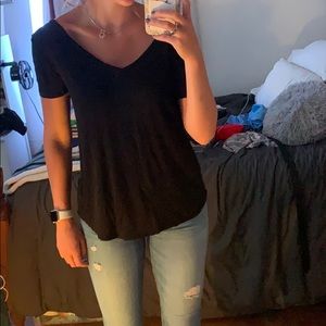 Black tee